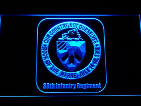 US Army 30th Infantry Regiment LED Neon Sign